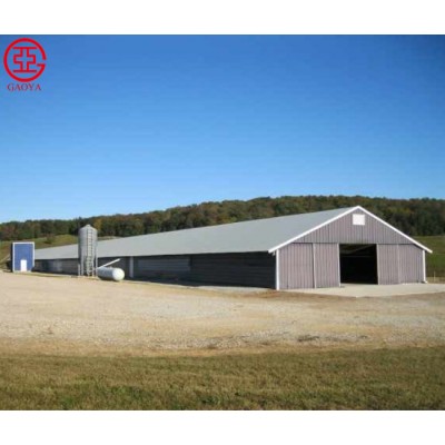 Low Cost Modern Prefab Poultry Farming Shed Building For House